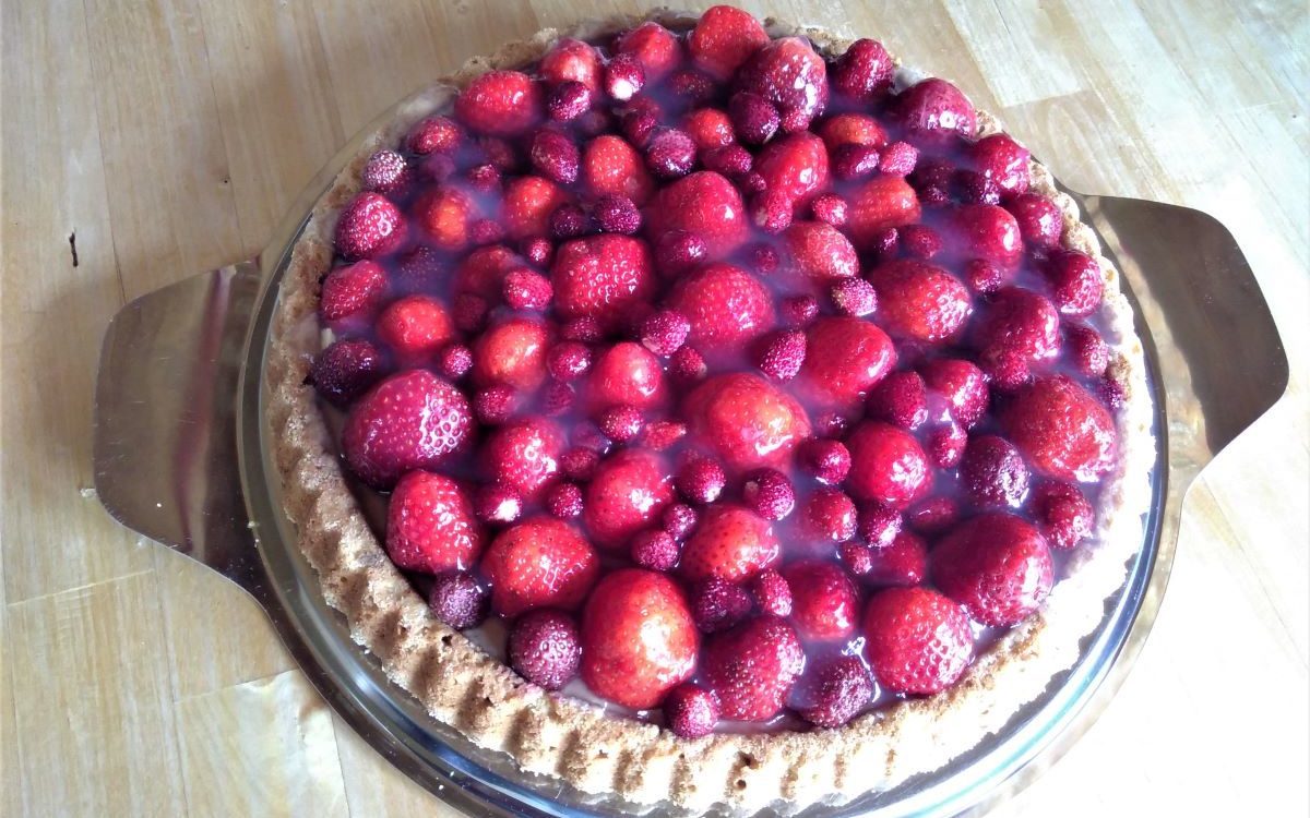 Erdbeerkuchen